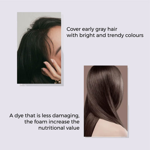 eZn Touch Vegan Ash Brown Hair Colour