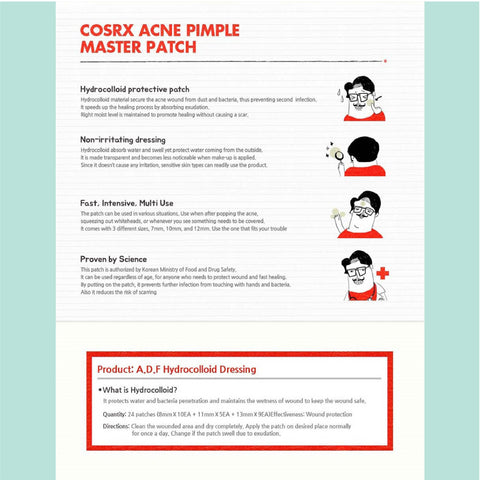 Buy COSRX Acne Pimple Master Patch in Singapore