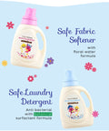 Buy safe laundry detergent & fabric softener in Singapore - Gentle enough for all types of clothing, including baby clothes.