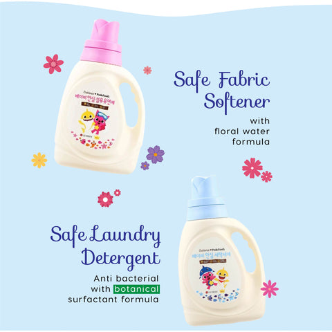 Buy safe laundry detergent & fabric softener in Singapore - Gentle enough for all types of clothing, including baby clothes.