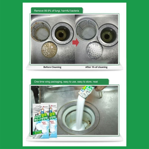 Buy Homestar Foam Drain Cleanser Clogged drains Foam cleaner in Singapore