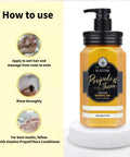 Hair care Products Singapore - Elastine PropoliThera Anti-Aging Care Shampoo is easy to use and can be used daily. Its non-greasy formula lathers easily and leaves your hair feeling clean, soft, and silky.