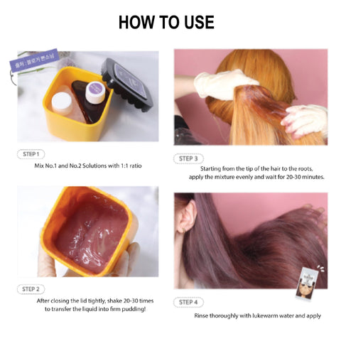 eZn Shaking Pudding Hair Colour Dye