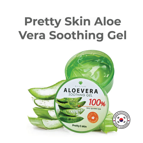 Buy Pretty Skin Aloe Vera Soothing Gel - Moisturizing and Calming Skin Care Solution