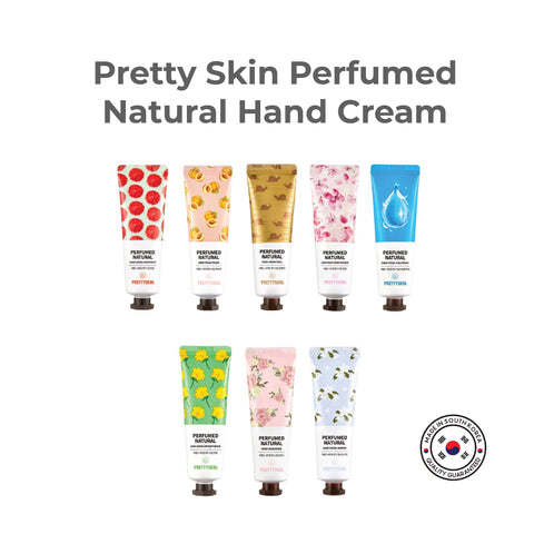 Buy handcream in Singapore -  Pretty Skin Perfumed Natural Hand Cream. Our hand cream is formulated with natural ingredients, including shea butter, jojoba oil, and vitamin E, to nourish and moisturize your skin.