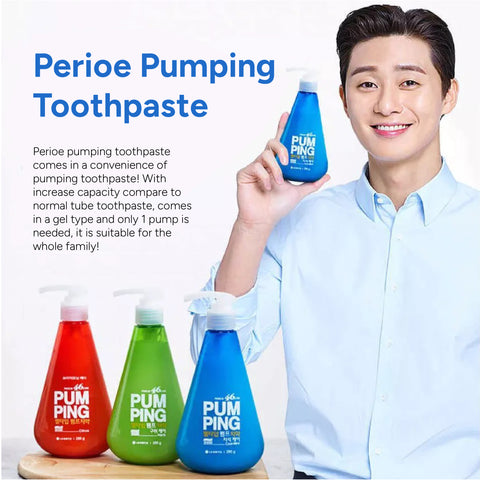 Buy oral care in Singapore - Perioe Pumping Toothpaste is also formulated with active ingredients that help fight cavities and gum disease. Our toothpaste contains fluoride, which helps strengthen tooth enamel and prevent cavities, and xylitol, which helps reduce plaque buildup and freshen breath.